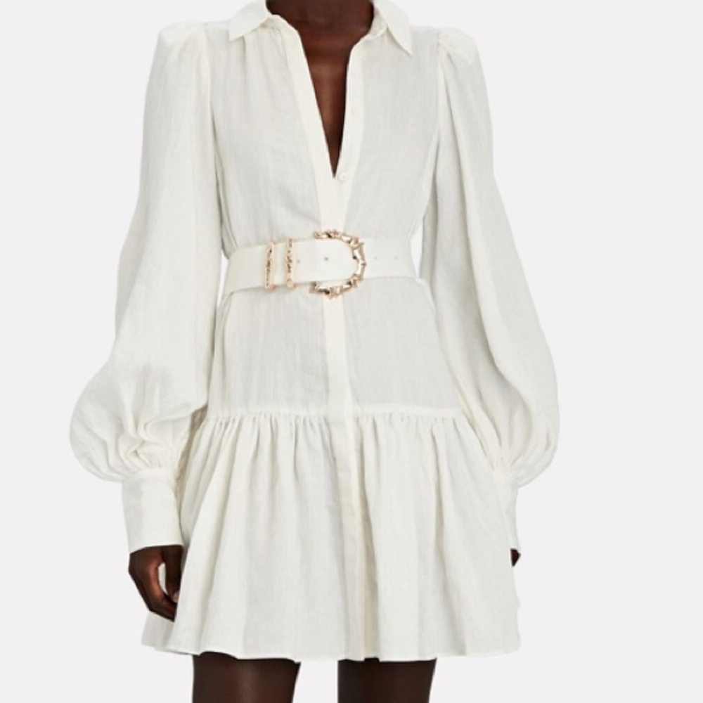 NWT Acler Sherwood belted mini dress